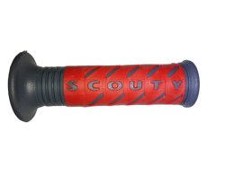 ARIETE WYPRZEDAŻ MANETKI 10699-GR SCOUTY (120 MM) BEZ OTWORU KOLOR CZERWONY/SZARY