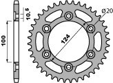 PBR ZĘBATKA TYLNA 1027 48 C45 DUCATI MONSTER 620/695 04-07 (ŁAŃC. 520)