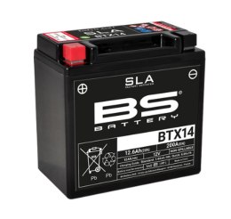 BS AKUMULATOR BTX14 (FA) (YTX14-BS) 12V 12AH 150X87X145 BEZOBSŁUGOWY - ZALANY (200A) (4)