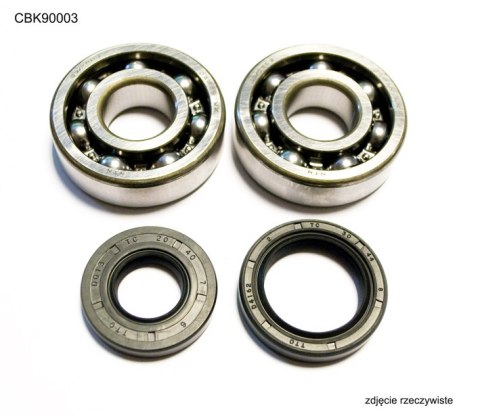 BEARING WORX ŁOŻYSKA WAŁU KORBOWEGO Z USZCZELNIACZAMI YAMAHA YZ 125 01-04 (NTN) (MADE IN JAPAN) (24-1025)