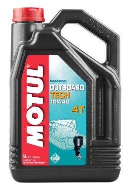 MOTUL OLEJ SILNIK OUTBOARD TECH 4T 10W40 5L