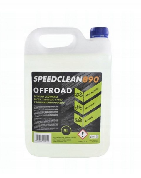 SPEEDCLEAN 890 OFFROAD PŁYN DO MYCIA MOTOCYKLI I ROWERÓW POJEMNOŚĆ 5L