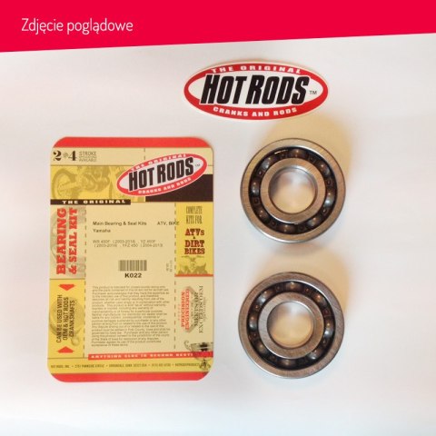 HOT RODS ŁOŻYSKA WAŁU KORBOWEGO SUZUKI DRZ 400 (00-09), LTZ 400 03-09/12-13