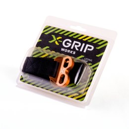 X-GRIP PASEK DO WYCIĄGANIA MOTOCYKLA ZE ŚRUBAMI (PRZÓD) KTM / GASGAS/ HUSQVARNA / BETA KOLOR POMARAŃCZOWY (PATRZ OPIS TOWARU)