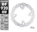 GALFER TARCZA HAMULCOWA PRZÓD SHERCO SE 125 '21-'24; 250SE/SEF '14-'24; 300SE/SEF '14-'24; 450SEF '15-'24 (260X120X3MM) SHARK EN