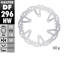 GALFER TARCZA HAMULCOWA PRZÓD YAMAHA YZ 125 '22-'24; YZ 250 '22-'24; YZ 250F '21-'24; YZ 450F '20-'24; WR 250F '17-'24; WR 450F 