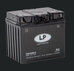 LANDPORT AKUMULATOR Y60-N30-3 (MS L60-N30-3) 12V 30AH (179X125X166MM) (300A) SLA BEZOBSŁUGOWY - ZALANY (2)