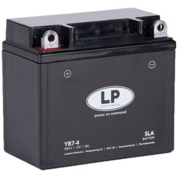 LANDPORT AKUMULATOR YB7-4 (MS LB7-4) (YB7-A) 12V 7AH (137X75X124MM) (80A) SLA BEZOBSŁUGOWY - ZALANY (6)