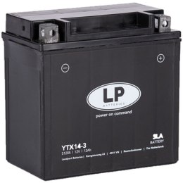 LANDPORT AKUMULATOR YTX14-3 (MS LTX14-3) 12V 12AH (150X87X146MM) SLA BEZOBSŁUGOWY - ZALANY (4)