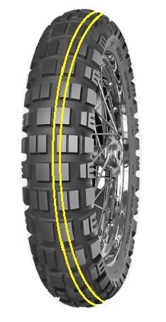 MITAS OPONA 140/80B18 ENDURO TRAIL XT DAKAR 70H TL/TT M+S (PODWÓJNY ŻÓŁTY PASEK) DOT 15/2024 (ZAMIENNIK:70000511)