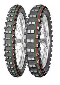 MITAS OPONA 90/100-14 TERRA FORCE MX-MH MEDIUM/HARD 49M TT TYŁ (CZERWONY/ZIELONY PASEK) (26033) DOT 2023 (DOT:XCDT) WYCOFANE- ZA