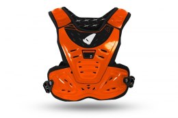 UFO OSŁONA KLATKI PIERSIOWEJ (ZBROJA) CHEST PROTECTOR REACTOR DZIECIĘCA / JUNIOR / KID KOLOR NEON POMARAŃCZOWY (CE LEVEL 2) - ZA