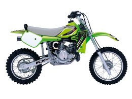 BLACKBIRD KOMPLET NAKLEJEK (OKLEIN) KAWASAKI KX 60 '85-'19 DREAM 4 KOLOR ZIELONY CZARNY