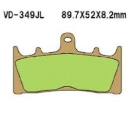 VESRAH KLOCKI HAMULCOWE KH188 SPIEK METALICZNY (ZŁOTE) (MADE IN JAPAN)