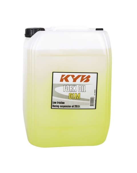 KYB (KAYABA) OLEJ DO TELESKOPÓW / AMORTYZATORÓW / ZAWIESZENIA KYB 01M OIL - FORK FRONT, KHL15-11, SAE 5W, 20L KYB FF OIL 01M (AK