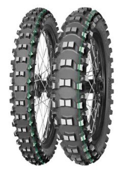 MITAS OPONA 80/100-21 TERRA FORCE-EX SM SUPER LIGHT 51M TT (ZIELONY PASEK) PRZÓD DOT 22/2024 (460139) (ZAMIENNIK:70000172)