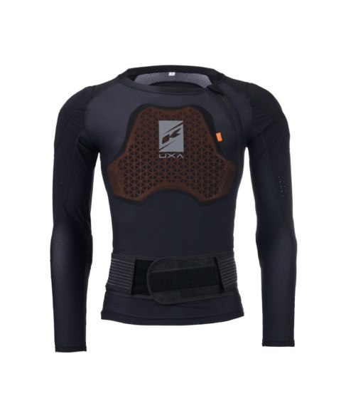 KENNY RACING KOSZULKA Z OCHRANIACZAMI BODY PROTECTOR MODEL TITANIUM D3O KOLOR CZARNY ROZMIAR L