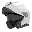 NOX FLIP-UP HELMET NOX KASK SZCZĘKOWY (FLIP-UP) Z BLENDĄ N967 SOLID KOLOR BIAŁY POŁYSK ROZMIAR L