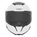 NOX FLIP-UP HELMET NOX KASK SZCZĘKOWY (FLIP-UP) Z BLENDĄ N967 SOLID KOLOR BIAŁY POŁYSK ROZMIAR L