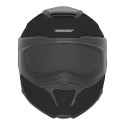 NOX FLIP-UP HELMET NOX KASK SZCZĘKOWY (FLIP-UP) Z BLENDĄ N967 SOLID KOLOR CZARNY POŁYSK ROZMIAR L