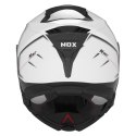 NOX FLIP-UP HELMET NOX KASK SZCZĘKOWY (FLIP-UP) Z BLENDĄ N967 SYNCHRO KOLOR BIAŁY/CZERWONY ROZMIAR L