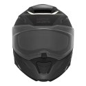 NOX FLIP-UP HELMET NOX KASK SZCZĘKOWY (FLIP-UP) Z BLENDĄ N967 SYNCHRO KOLOR CZARNY/BIAŁY/SZARY MAT ROZMIAR L