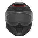 NOX FLIP-UP HELMET NOX KASK SZCZĘKOWY (FLIP-UP) Z BLENDĄ N967 SYNCHRO KOLOR CZARNY/CZERWONY/SZARY MAT ROZMIAR L