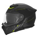 NOX FLIP-UP HELMET NOX KASK SZCZĘKOWY (FLIP-UP) Z BLENDĄ N967 SYNCHRO KOLOR CZARNY/ŻÓŁTY FLUO/SZARY MAT ROZMIAR L