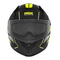 NOX KASK INTEGRALNY (FULL FACE) Z BLENDĄ N401 XENO KOLOR CZARNY/ŻÓŁTY FLUO MAT ROZMIAR L