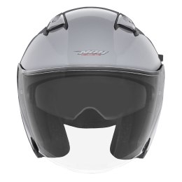 NOX KASK OTWARTY JET Z BLENDĄ N130 SOLID KOLOR SZARY POŁYSK ROZMIAR M