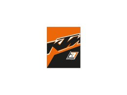 BLACKBIRD NAKŁADKI OCHRONNE NA MANETKI LOGO KTM TROPHY 22 KTM KOLOR POMARAŃCZOWY CZARNY