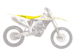 BLACKBIRD POKROWIEC / POSZYCIE NA SIEDZENIE SUZUKI RMZ 250 '19-'23, RMZ450 '18-'23 DOUBLE GRIP 3 KOLOR CZARNY ŻÓŁTY