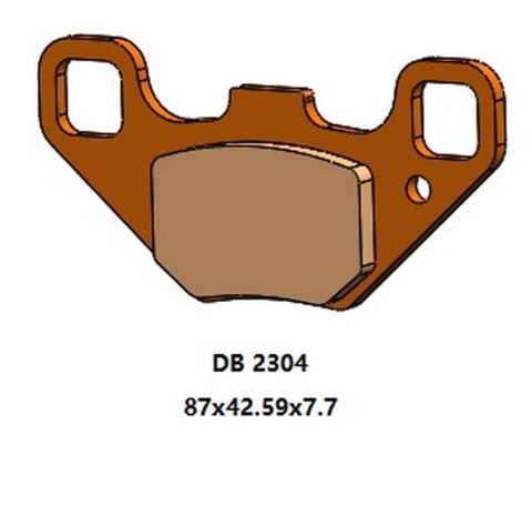 DELTA BRAKING KLOCKI HAMULCOWE KH490 PRZÓD POLARIS RZR 170 '09-'21