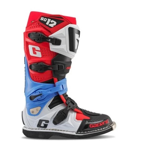 GAERNE BUTY CROSS/ENDURO MODEL SG-12 REALM KOLOR CZERWONY/NIEBIESKI/BIAŁY/CZARNY ROZMIAR 46