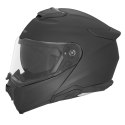 NOX FLIP-UP HELMET NOX KASK SZCZĘKOWY (FLIP-UP) Z BLENDĄ N967 SOLID KOLOR CZARNY MAT ROZMIAR L