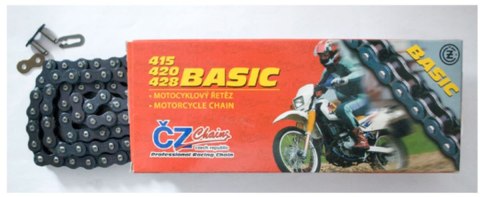 CZ ŁAŃCUCH NAPĘDOWY 428 BASIC (428S) (134 OGNIWA) (19,2 KN) + ZAPINKA