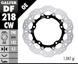 GALFER TARCZA HAMULCOWA PŁYWAJĄCA PRZÓD 290MM KAWASAKI ZX-4RR '24- (290X142X4,5MM)