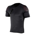 LEATT OCHRANIACZ RAMION NA SIATCE SHOULDER TEE 3DF AIRFIT LITE BLACK KOLOR CZARNY ROZMIAR XL