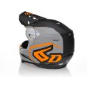 6D HELMETS KASK CROSS/ENDURO MODEL ATR-2 DELTA NEON ORANGE KOLOR CZARNY/SZARY/POMARAŃCZOWY ROZMIAR L ( 58 - 59 CM )