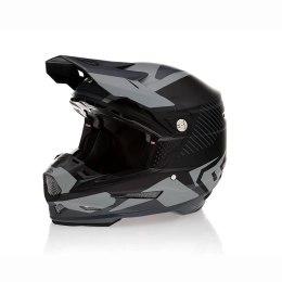 6D HELMETS KASK CROSS/ENDURO MODEL ATR-2 FUSION BLACK KOLOR CZARNY/SZARY ROZMIAR L ( 58 - 59 CM )