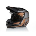 6D HELMETS KASK CROSS/ENDURO MODEL ATR-2 MACH BRONZE/GREY/BLACK KOLOR CZARNY/SZARY/BRĄZOWY ROZMIAR L ( 58 - 59 CM )