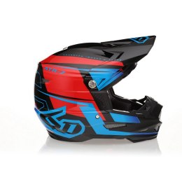 6D HELMETS KASK CROSS/ENDURO MODEL ATR-2 MACH RED/GREY/BLACK KOLOR CZARNY/CZERWONY/NIEBIESKI ROZMIAR L ( 58 - 59 CM )