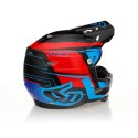 6D HELMETS KASK CROSS/ENDURO MODEL ATR-2 MACH RED/GREY/BLACK KOLOR CZARNY/CZERWONY/NIEBIESKI ROZMIAR L ( 58 - 59 CM )