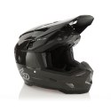 6D HELMETS KASK CROSS/ENDURO MODEL ATR-3 SOLID GLOSS BLACK KOLOR CZARNY/SZARY ROZMIAR L ( 58 - 59 CM )