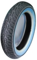 DUNLOP OPONA 130/90-16 D404 67H TT PRZÓD WWW BIAŁY BOK DOT 45/2021