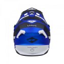 KENNY RACING KASK CROSS/ENDURO MODEL TRACK GRAPHIC CANDY BLUE MATT KOLOR CZARNY/NIEBIESKI/BIAŁY ROZMIAR L ( 59 - 60 CM )