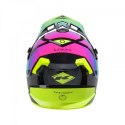 KENNY RACING KASK CROSS/ENDURO MODEL TRACK GRAPHIC NEON KOLOR CZARNY/ZIELONY/RÓŻOWY ROZMIAR M ( 57 - 58 CM )