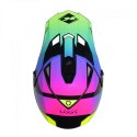 KENNY RACING KASK CROSS/ENDURO MODEL TRACK GRAPHIC NEON KOLOR CZARNY/ZIELONY/RÓŻOWY ROZMIAR XS ( 53 - 54 CM )