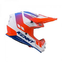 KENNY RACING KASK CROSS/ENDURO MODEL TRACK GRAPHIC PATRIOT KOLOR BIAŁY/NIEBIESKI/CZERWONY ROZMIAR L ( 59 - 60 CM )