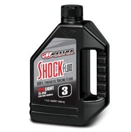 MAXIMA NOWY TOWAR OLEJ DO CENTRALNEGO AMORTYZATORA SYNTHETIC RACING SHOCK FLUID LIGHT 3WT 946 ML (1 LITR) (12) (AKC)